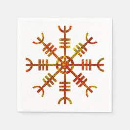 Guardanapo De Papel Helm Of Awe Ancient Viking Design