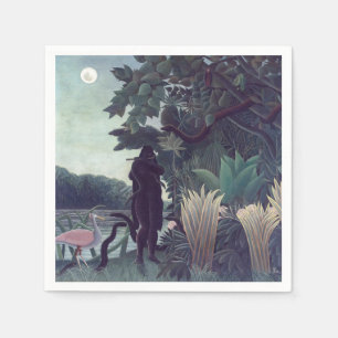 Guardanapo De Papel Henri Rousseau - A Cobra Charmer