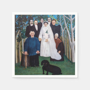 Guardanapo De Papel Henri Rousseau - A Festa de casamento