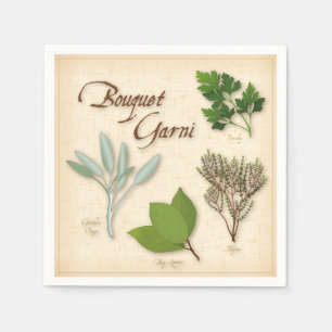 Guardanapo De Papel Herb Buquê Napkins