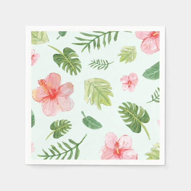 Guardanapo De Papel Hibiscus tropical (Frente)