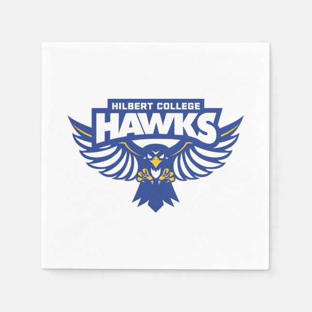Guardanapo De Papel Hilbert College Hawks (Frente)