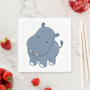 Guardanapo De Papel Hippopotamus