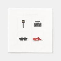 hipster Hip Hop de 4 Elementos