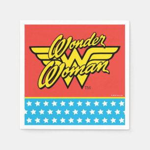 Guardanapo De Papel HISTÓRIAS EM QUADRINHOS DC Logotipo da Mulher M
