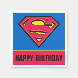 Guardanapo De Papel HISTÓRIAS EM QUADRINHOS DC | Superman | Logotipo c