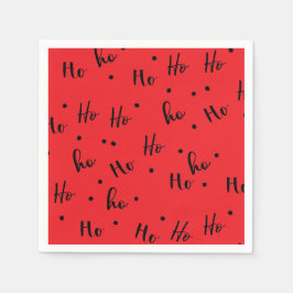 Guardanapo De Papel Ho ho ho