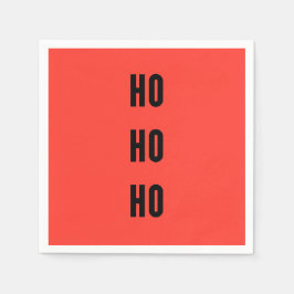 Guardanapo De Papel Ho Ho Ho