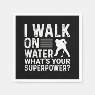 Guardanapo De Papel Hockey I Walk On Water