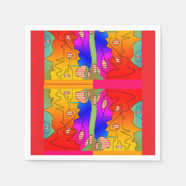 Guardanapo De Papel Hodge Podge Party Paper Napkin