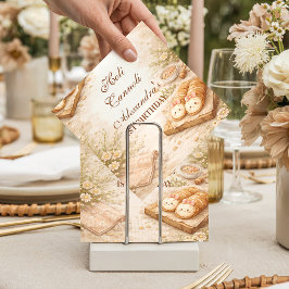 Guardanapo De Papel Holi Cannoli Whimsical Bakery 1st Birthday