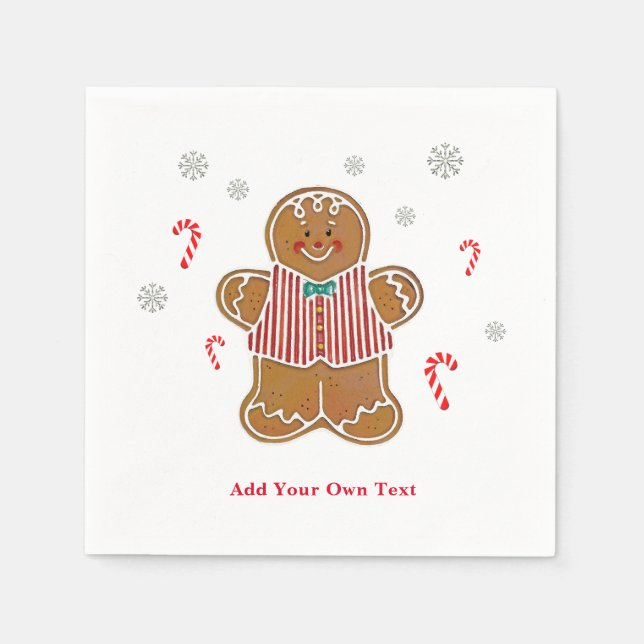 Guardanapo De Papel Holiday Cheer (Frente)