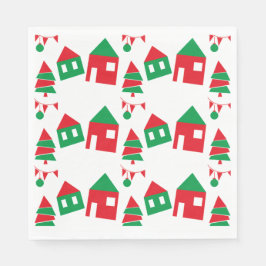 Guardanapo De Papel Holiday House