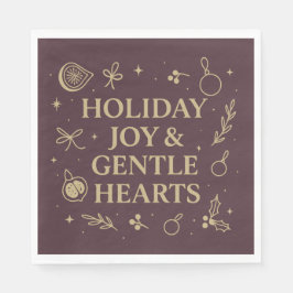 Guardanapo De Papel Holiday Joy Paper Napkin