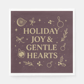 Guardanapo De Papel Holiday Joy Paper Napkin