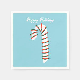 Guardanapo De Papel Holiday Season Artística Candy Candy Saudação