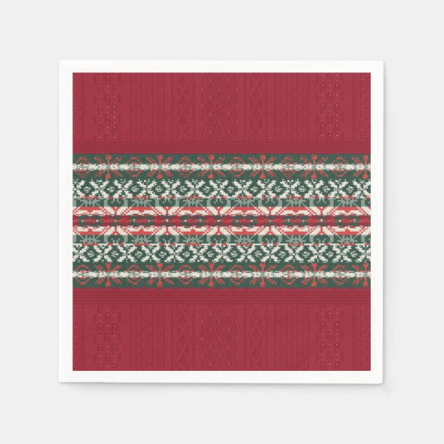 Guardanapo De Papel Holiday Season Napkin (Frente)