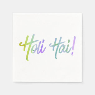 Guardanapo De Papel holiES - HOLI HAI grunge pastel 1