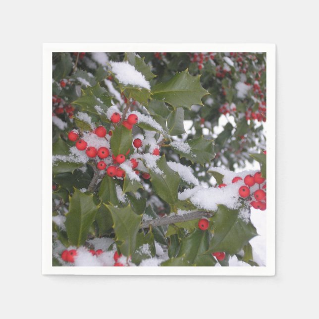 Guardanapo De Papel "Hollyberry!" (Frente)