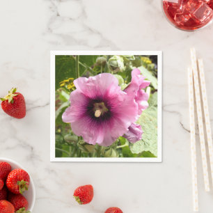 GUARDANAPO DE PAPEL HOLLYHOCKS