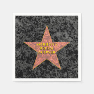 Guardanapo De Papel Hollywood Star