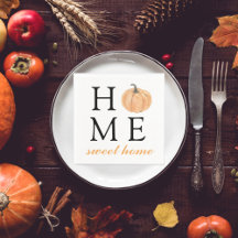 Home Sweet Home | Abóbora Laranja | Fall Season