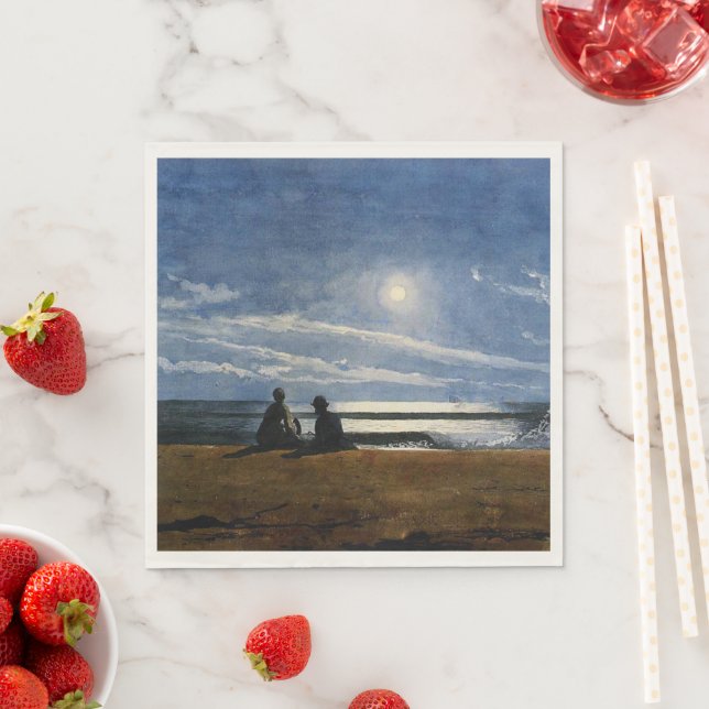 Guardanapo De Papel Homer - Lua, pintura de arte, (Insitu)