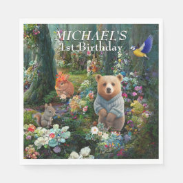 Guardanapo De Papel Honey Bunny e Boo Bear