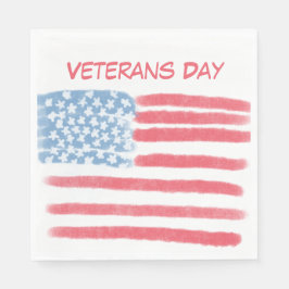 Guardanapo De Papel Honoring Heroes | Veterans Day Celebration