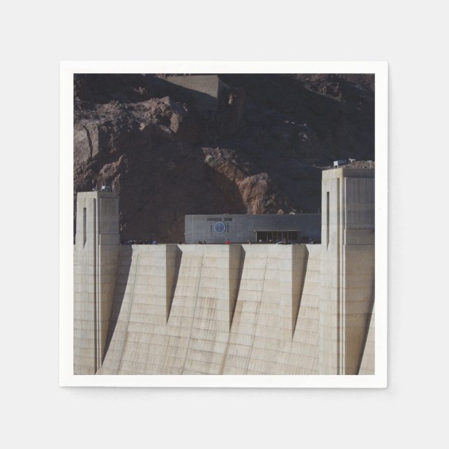 Guardanapo De Papel Hoover Dam (Frente)
