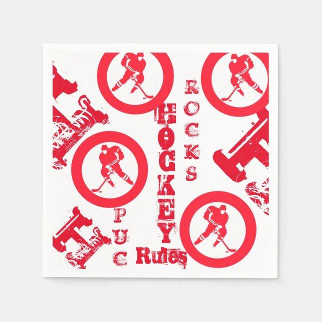 Guardanapo De Papel Hóquei (Frente)