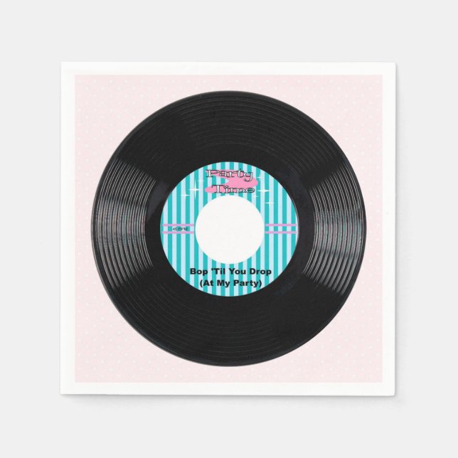 Guardanapo De Papel Hora do Partido (Frente)