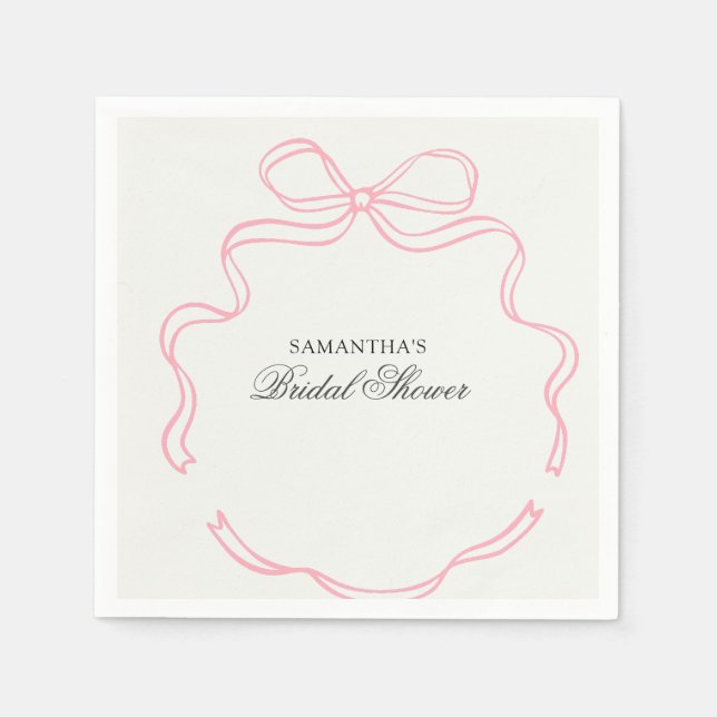 Guardanapo De Papel Hora do Tea Chá de panela Wildflower (Frente)