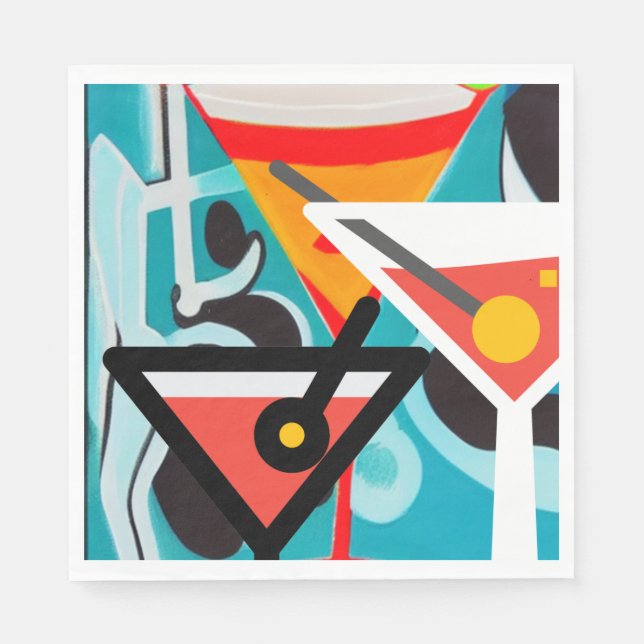 Guardanapo De Papel Hora feliz (Frente)