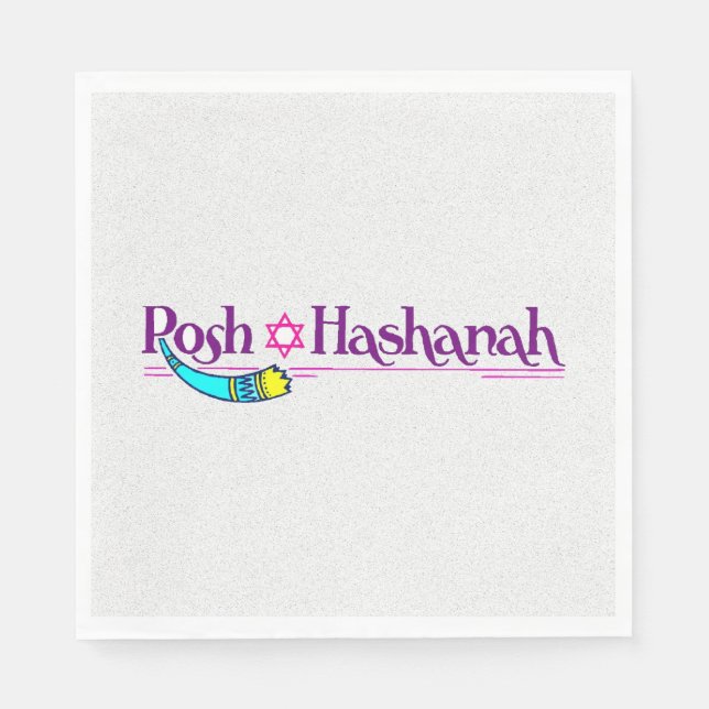 Guardanapo De Papel Horn & Star - (Frente)