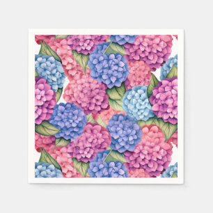 Guardanapo De Papel Hortênsia Floral 