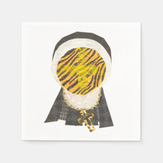 Guardanapo De Papel Hot Cross Bun Nun Napkins