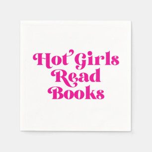 Guardanapo De Papel Hot Girls Leia Livros