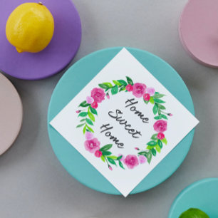 Guardanapo De Papel Housewarming floral