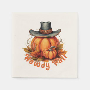 Guardanapo De Papel Howdy Fall - Rustic Autumn Vibes