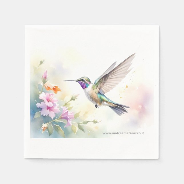 Guardanapo De Papel Hummingbird (Frente)