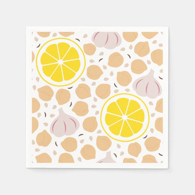 Guardanapo De Papel Hummus Napkins (Frente)
