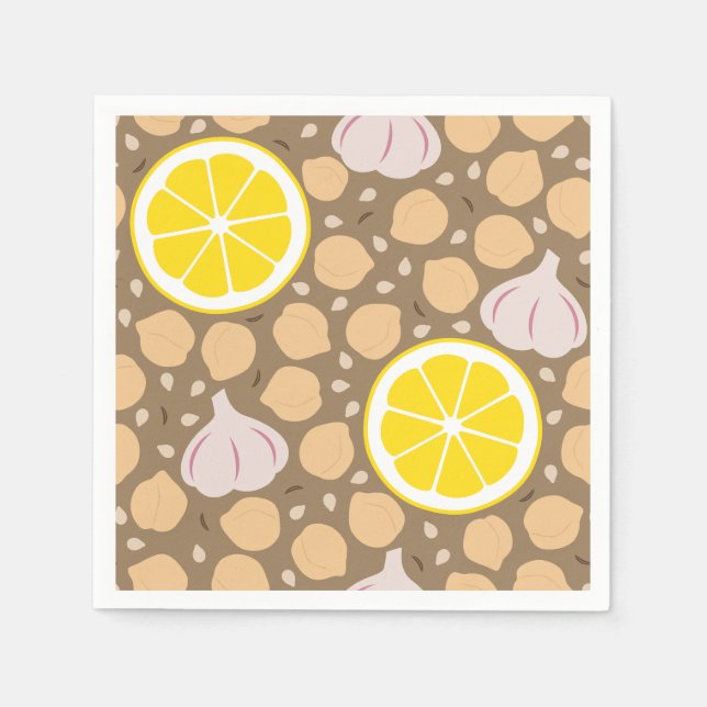 Guardanapo De Papel Hummus Napkins (Frente)
