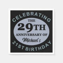 Guardanapo De Papel Humor de 50º Aniversário Personalizado