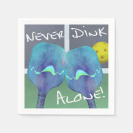 Guardanapo De Papel Humor De Batalhão Nunca Pica Sozinha Nadador