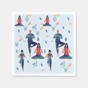 Guardanapo De Papel Humor de Yoga