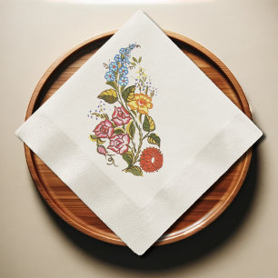 Guardanapo De Papel Húngaro Floral-kocsai