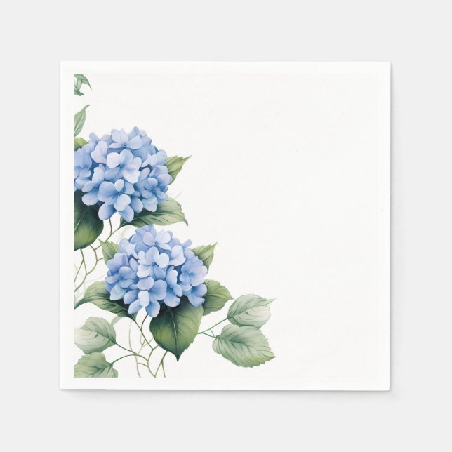 Guardanapo De Papel Hydrangea Paper Napkins (Frente)