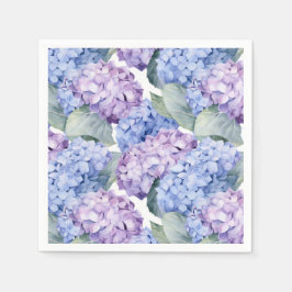Guardanapo De Papel Hydrangea Paper Napkins