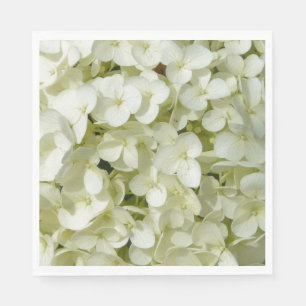 Guardanapo De Papel Hydrangeas Guardanapo-Brancos de papel